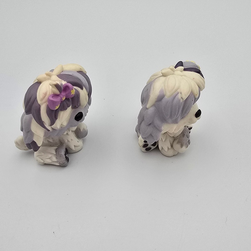 Littlest Pet Shop (LPS) Cuddliest Pet Pairs set #465 #466 Sheepdog Hasbro 2007 - Picture 2 of 7